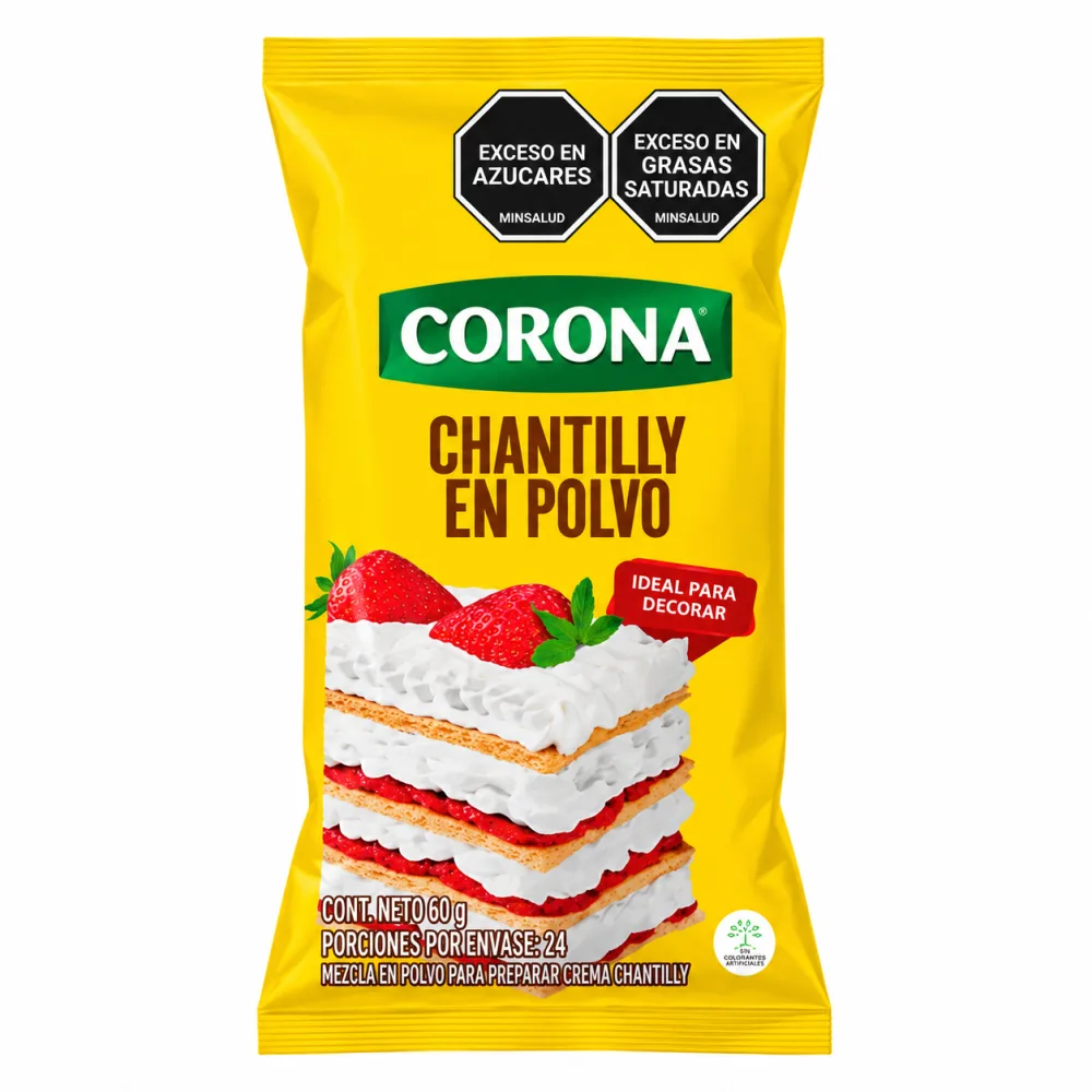 CHANTILLY POLVO CORONA X 80 G