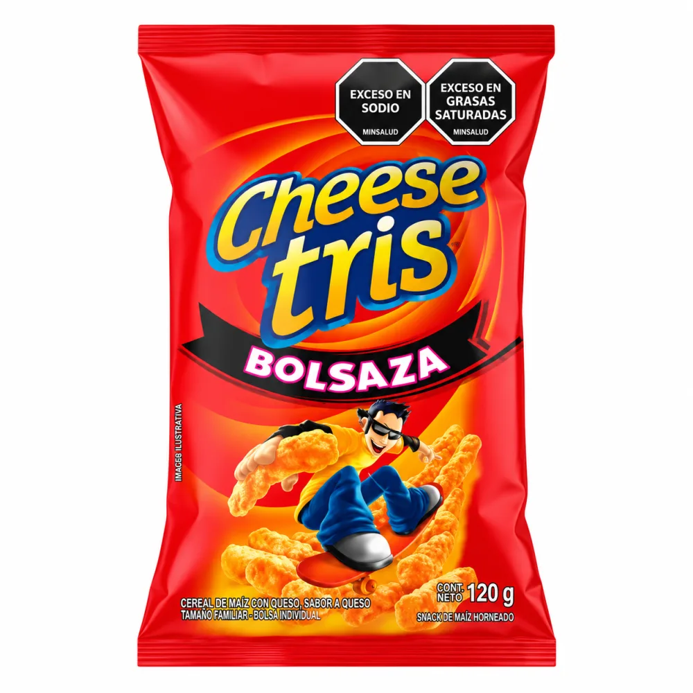 CHEESE TRIS BOLSAZA FRITOLAY X120GR
