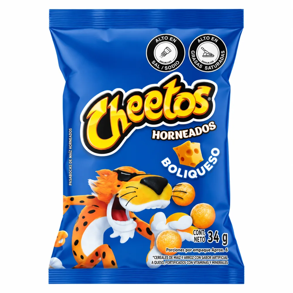CHEETOS BOLI QUESO X 34 G