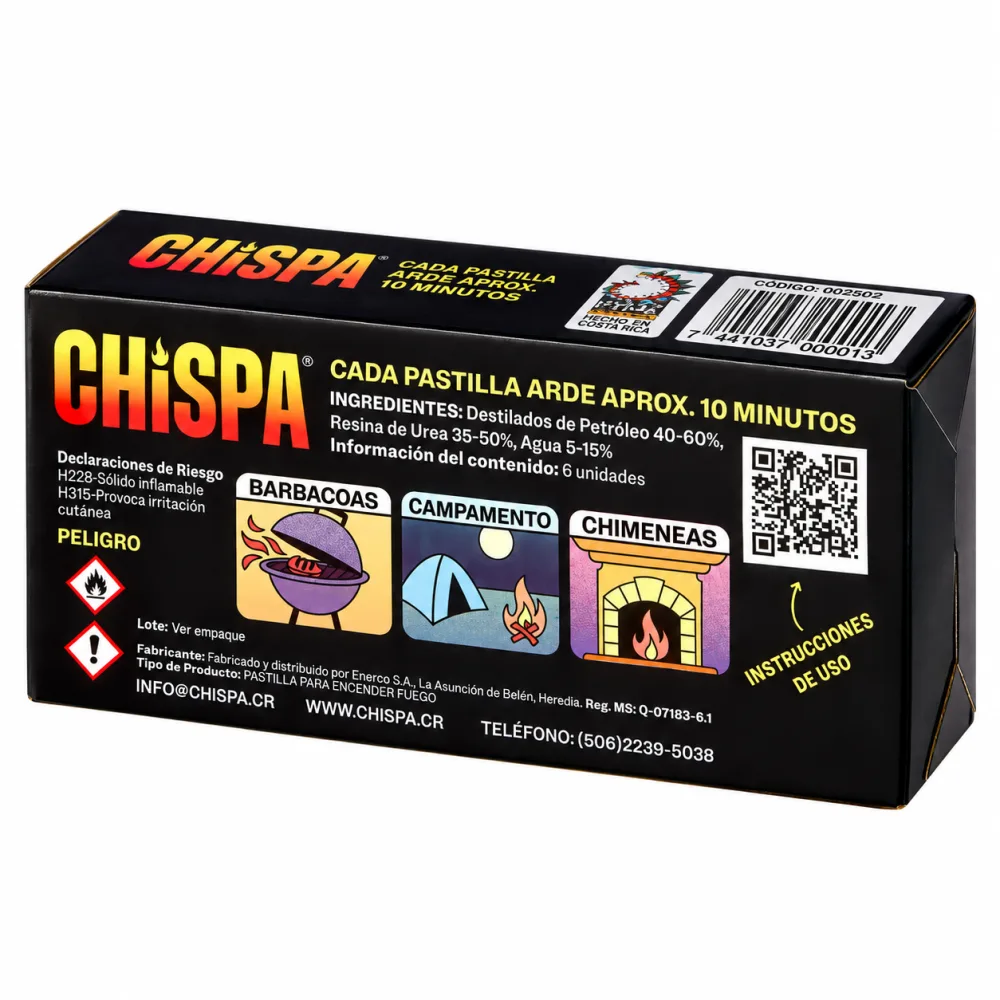 CHISPAS ENCIENDEFUEGO X 5