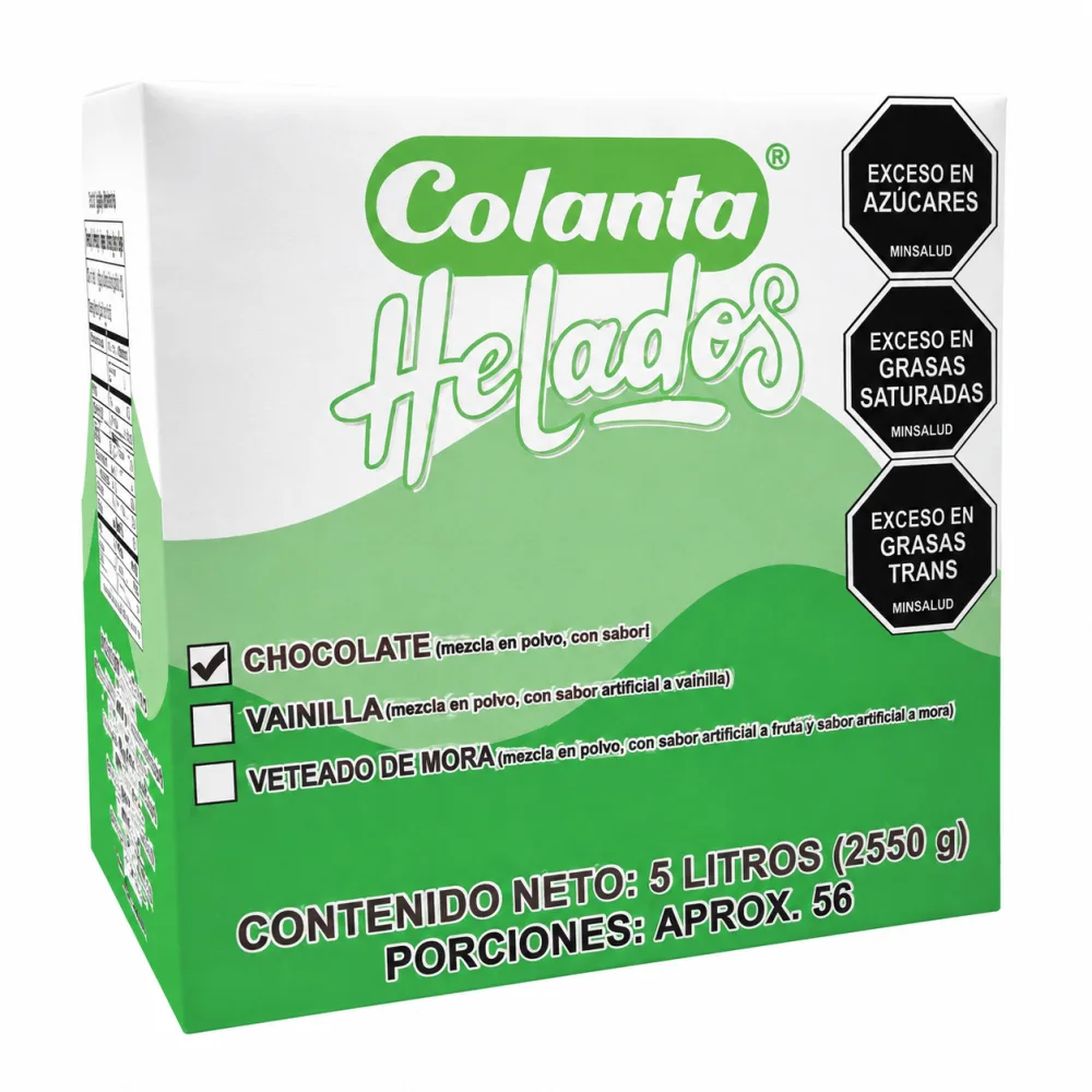 CHOCOLATE 5LT HELADO COLANTA