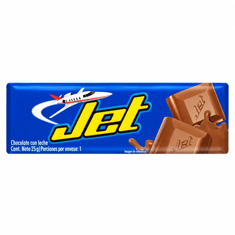 CHOCOLATINA JET LECHE X 25 G