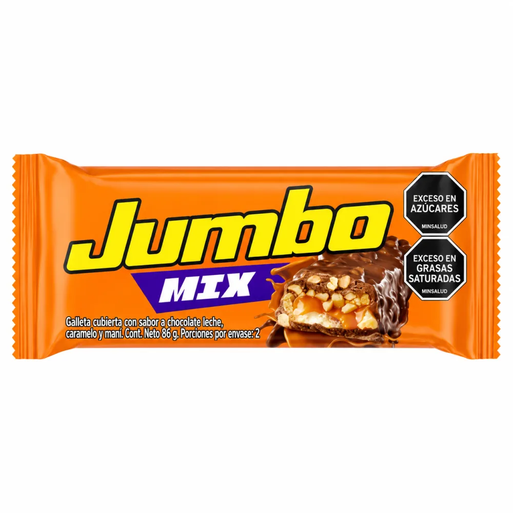 CHOCOLATINA JUMBO MIX X 60G UND
