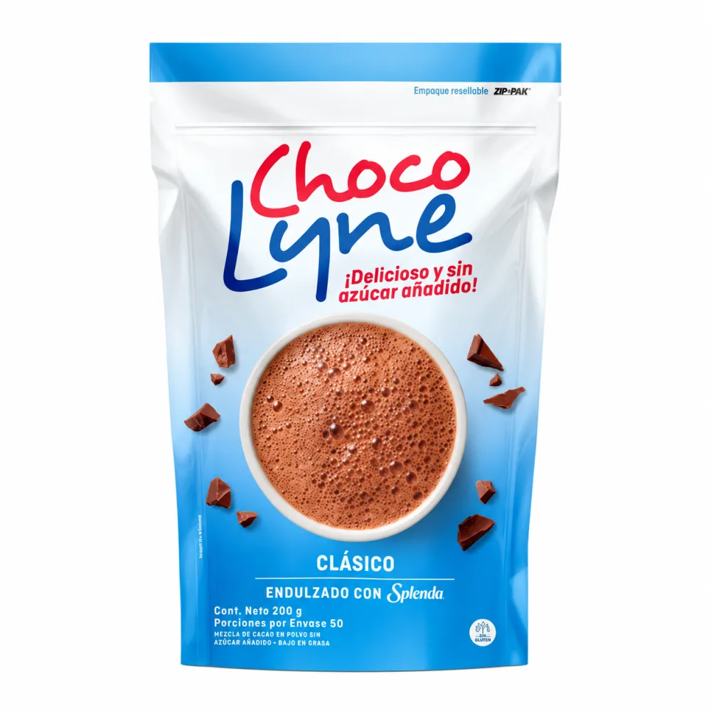 CHOCOLYNE ENDULZADO CON SPLENDA X200G