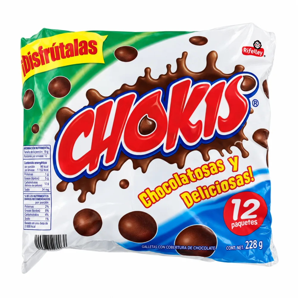 CHOKIS CHOCOLATE 228 G*12