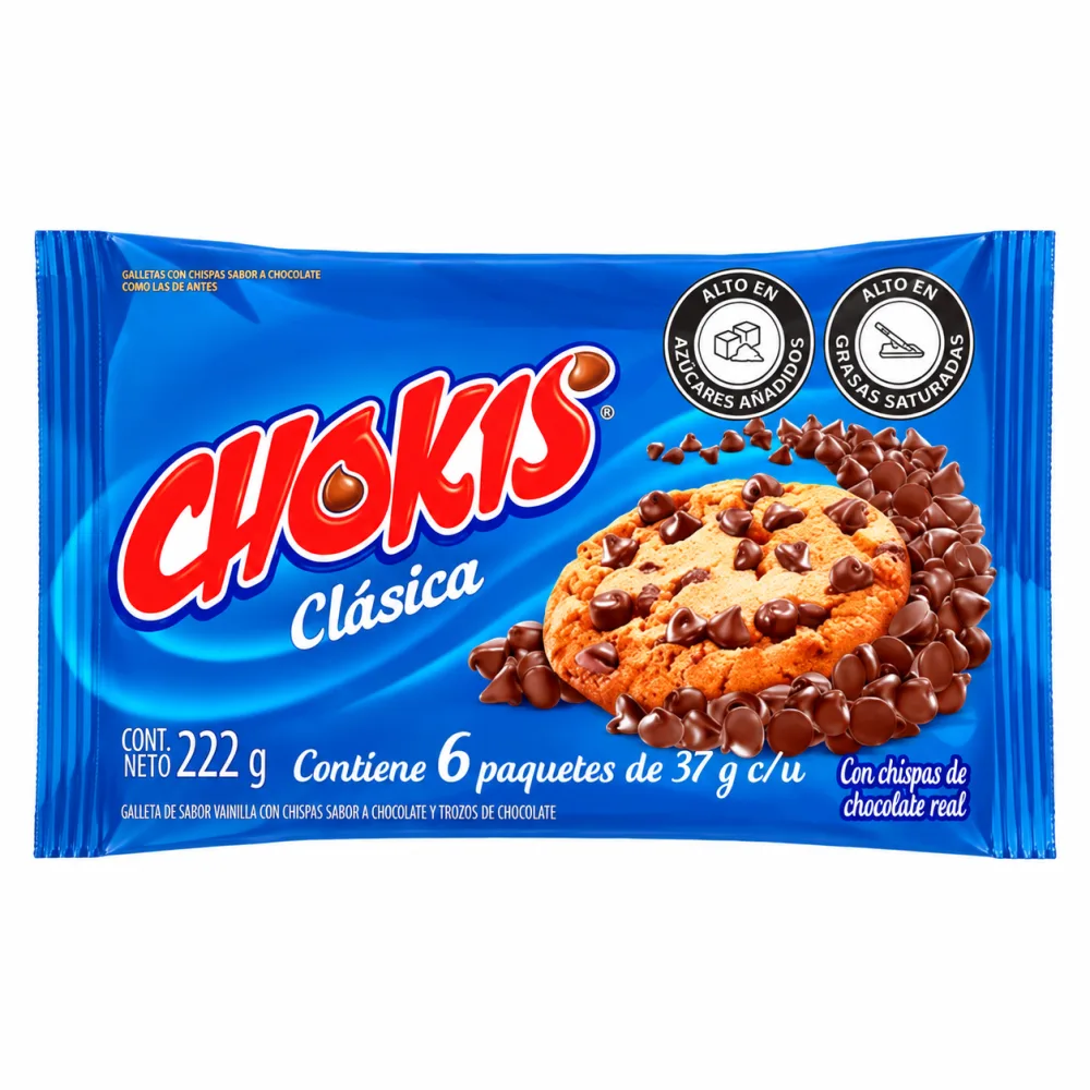 CHOKIS CHISPA CLASICA X 37g * 6
