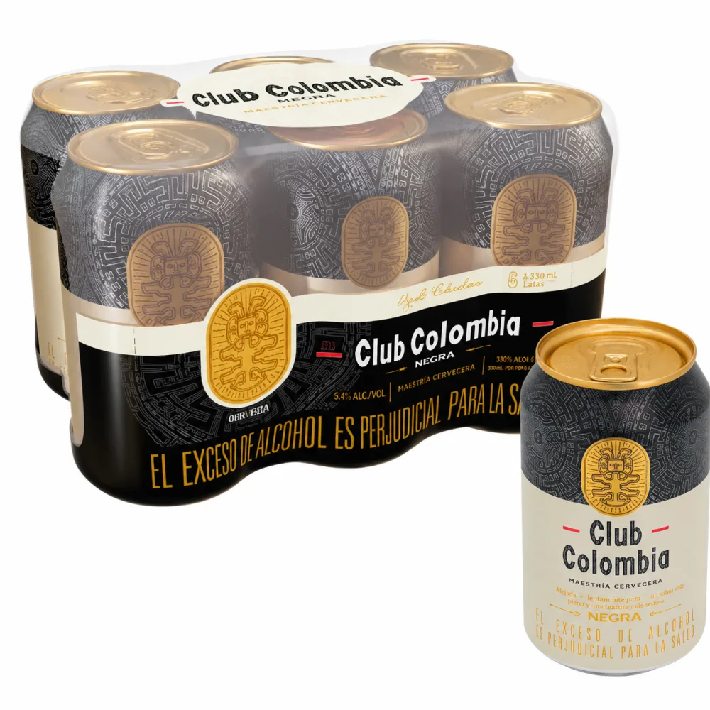 CLUB COLOMBIA NEGRA SIXPACK