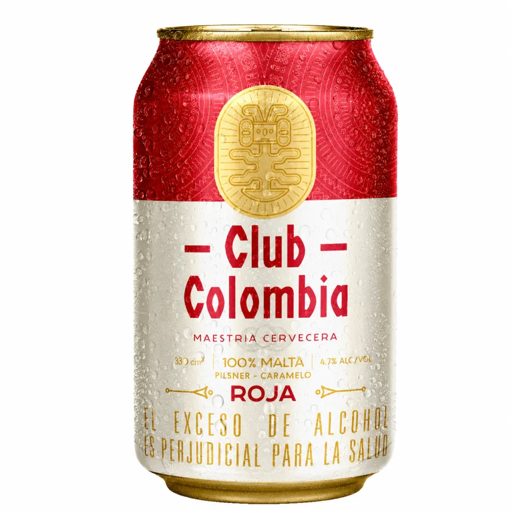 CLUB COLOMBIA ROJA 330 LATA