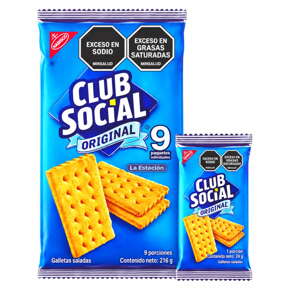 CLUB SOCIAL ORIGINAL X 9 UND