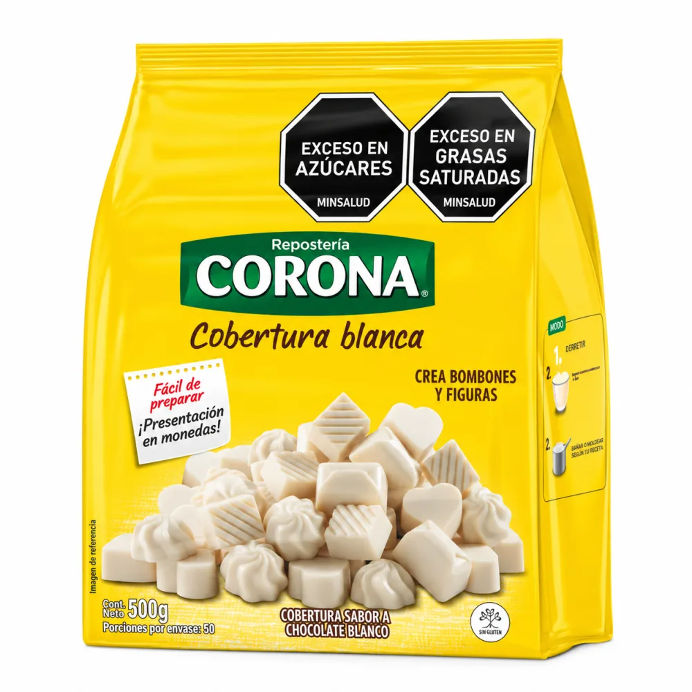 COBER CORONA BCO X 500 G