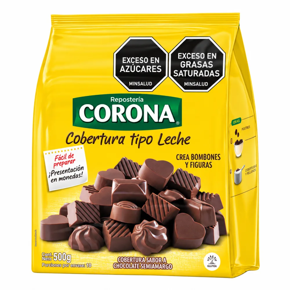 COBER CORONA LECHE X 500 G