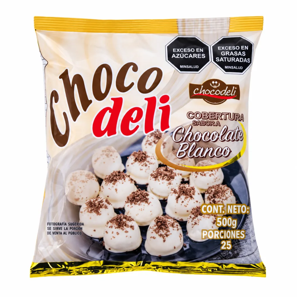 COBERTURA CHOCODELI BCO X 500G