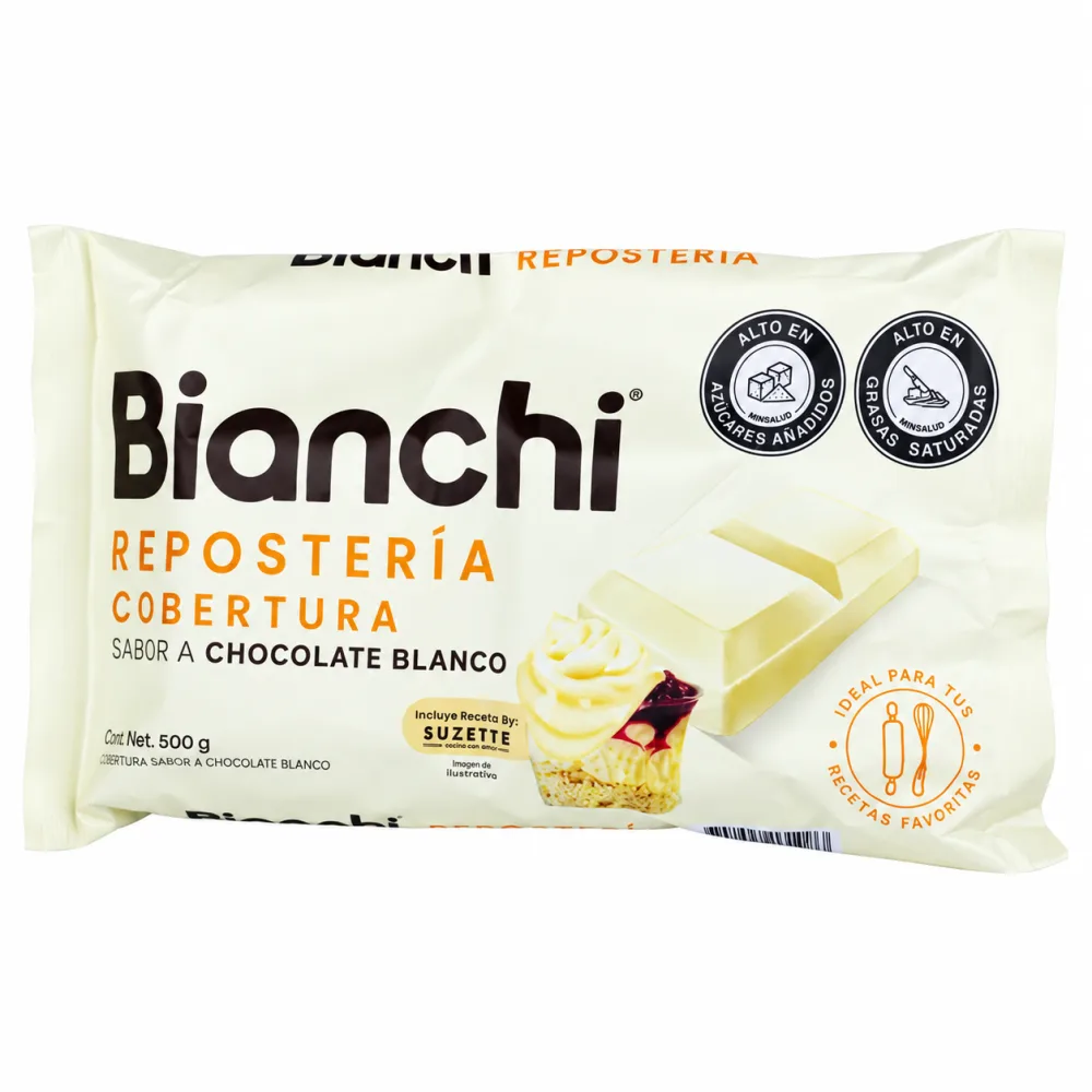 COBERTURA CHOCOLATE BLANCA X500 BIANCHI