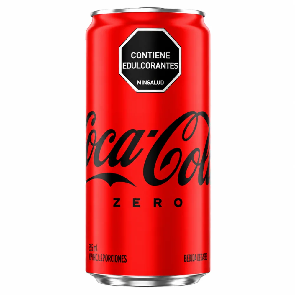 COCA COLA ZERO LATA * 269 ML