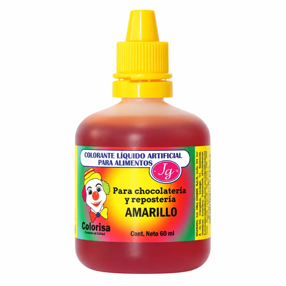 COLOR LIQUIDO JG AMARILLO 60 ML