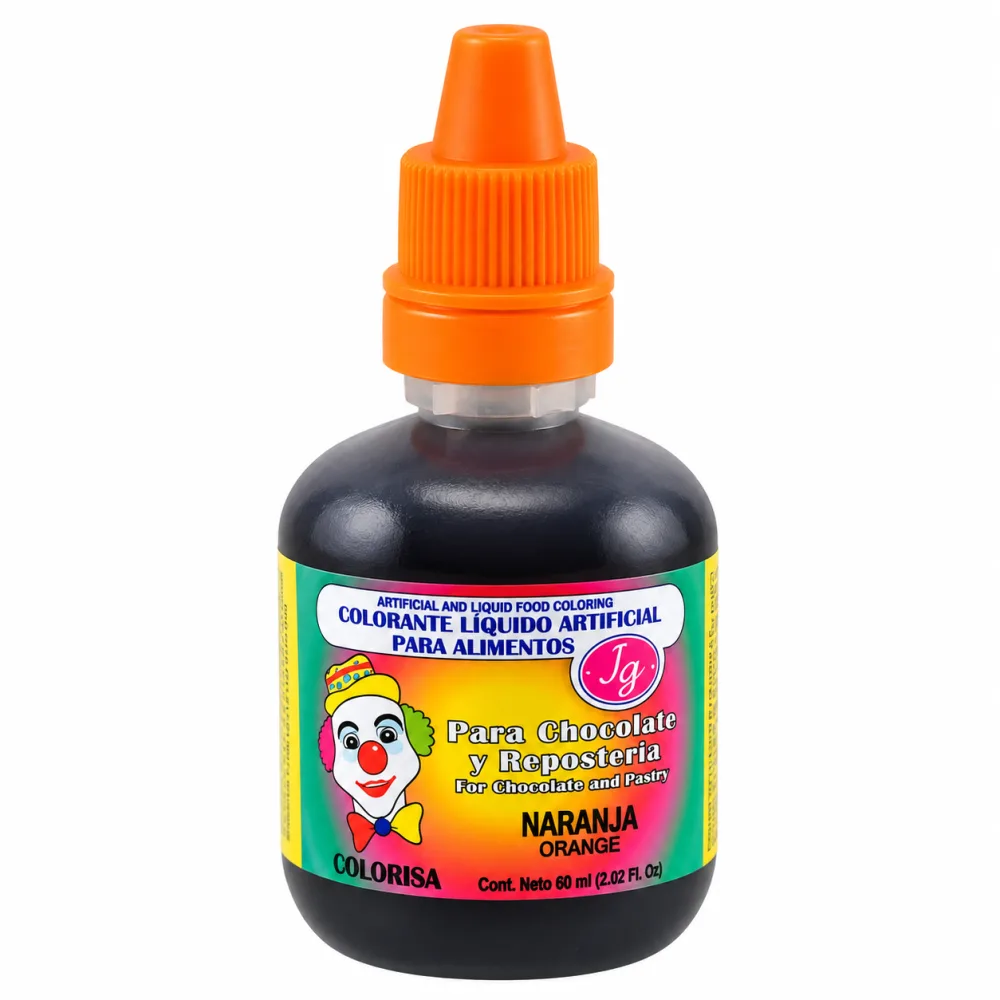 COLOR LIQUIDO JG NARANJA 60 ML