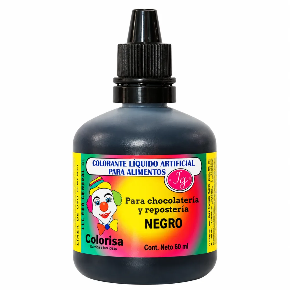 COLOR LIQUIDO JG NEGRO 60 ML
