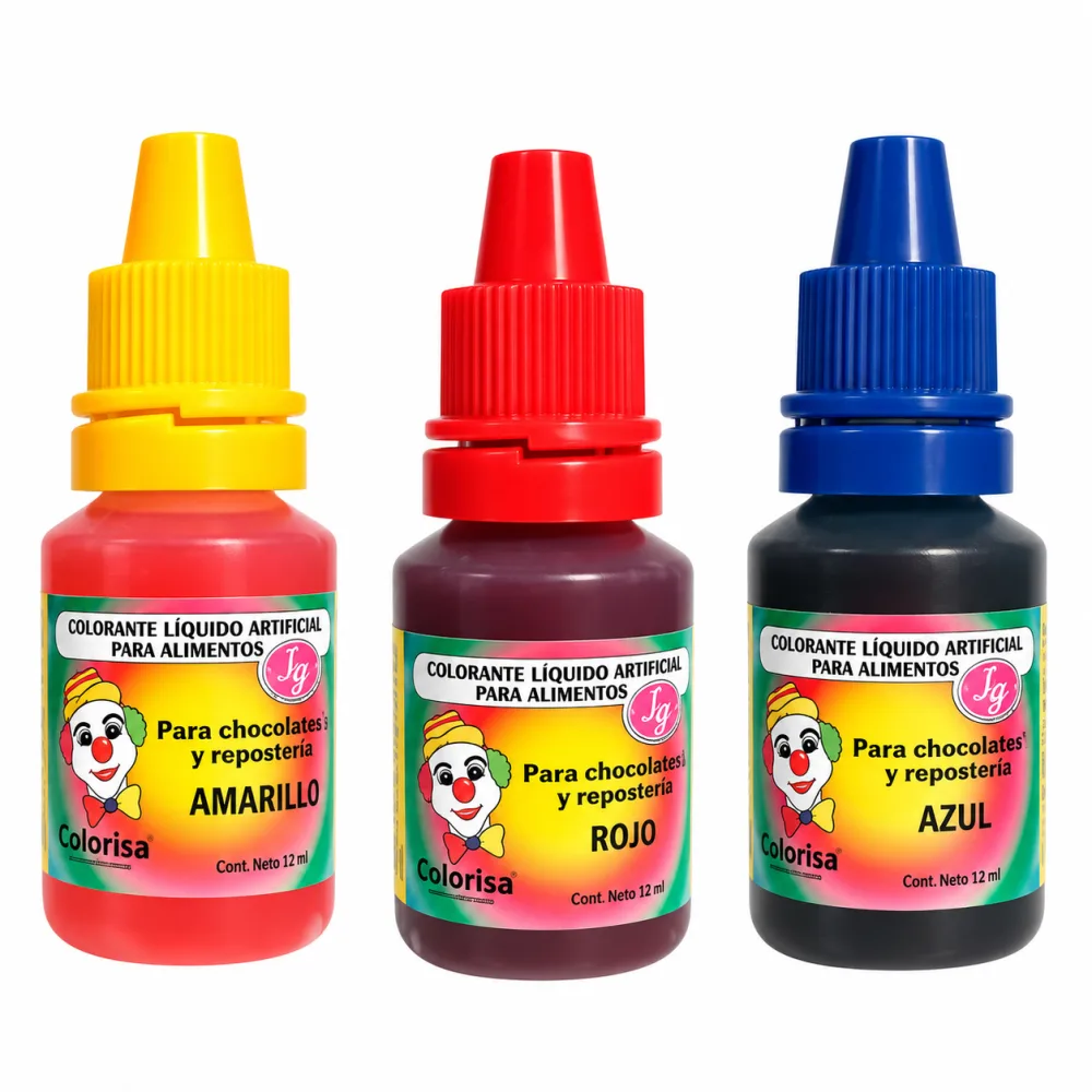 COLOR LIQUIDO JG SURTIDO X 12 ML