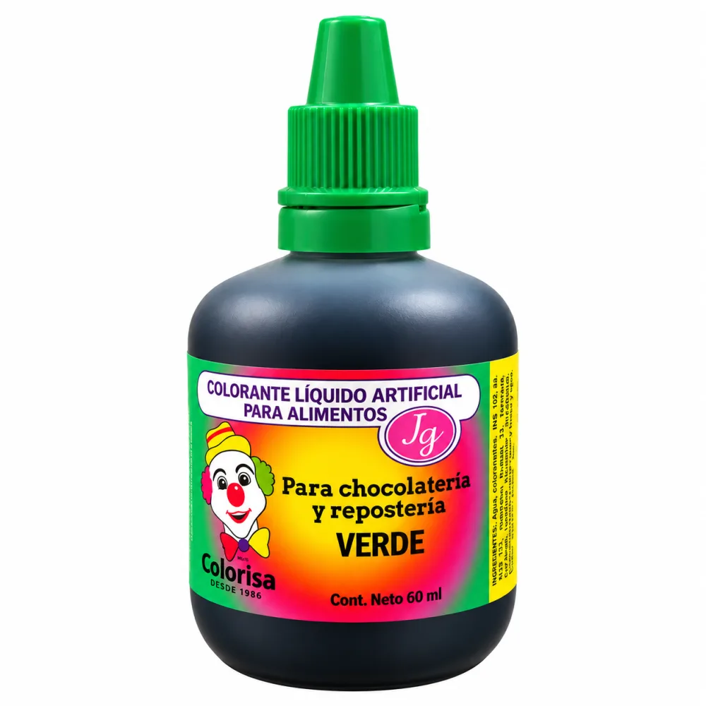 COLOR LIQUIDO JG VERDE 60 ML