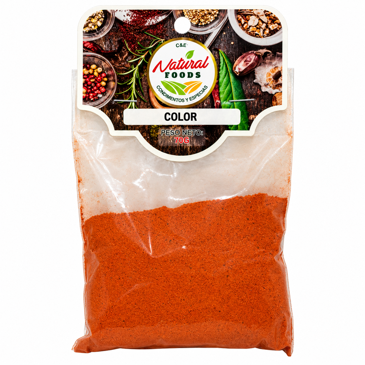 COLOR NATURAL FOODS X 70 G