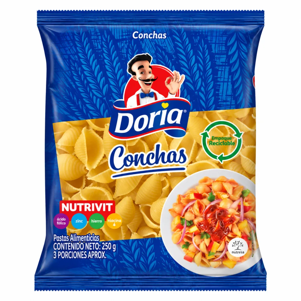 CONCHA CLASICA DORIA X 250 G