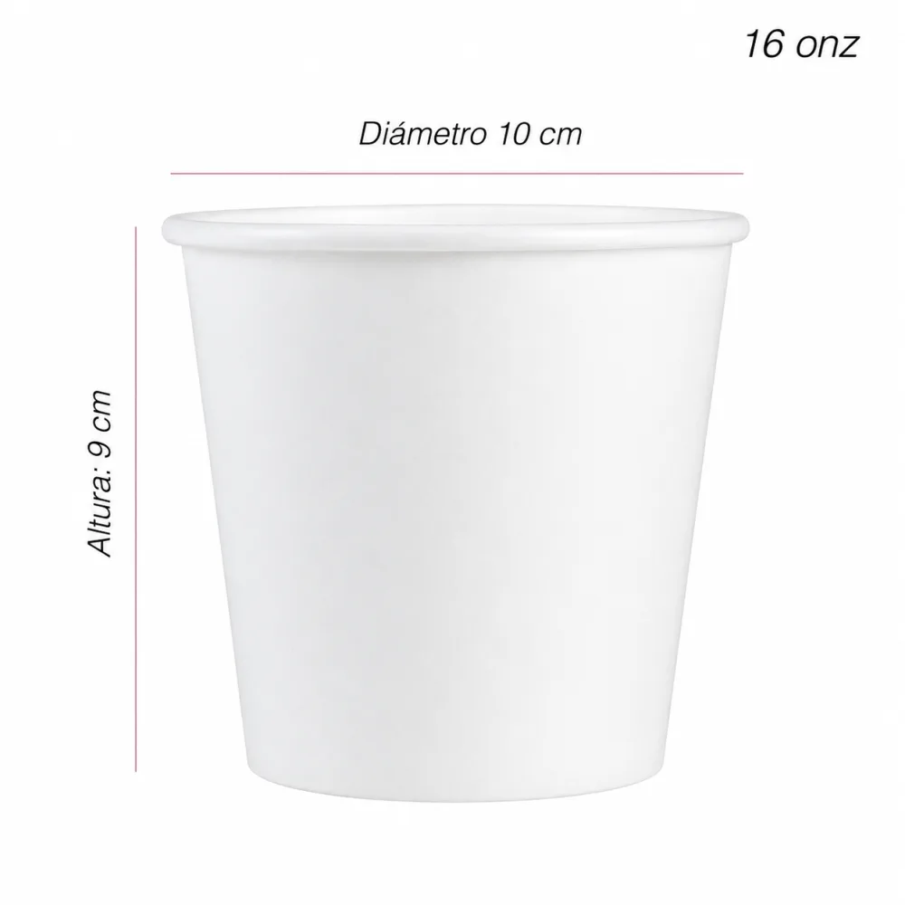 CONTENEDOR 16 OZ X 20 UND