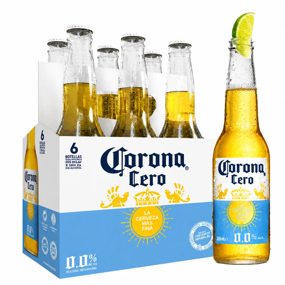 CORONA ZERO X 330 ML SIXPACK
