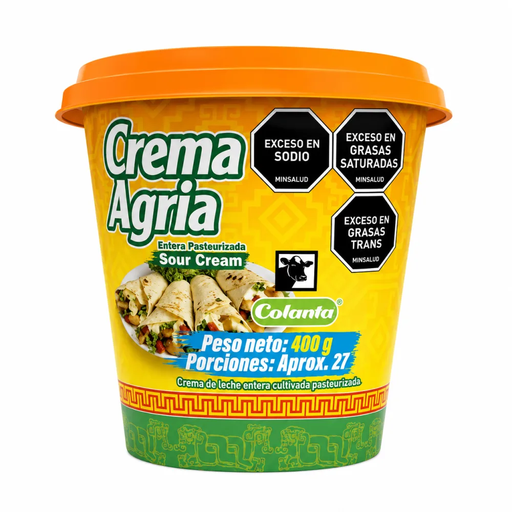 CREMA AGRIA COLANTA X 400 G