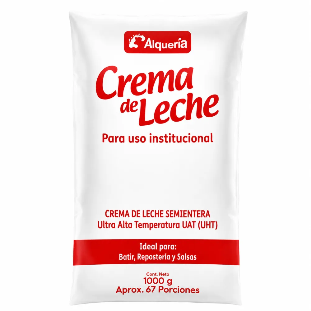 CREMA DE LECHE ALQUERIA X 1000 G