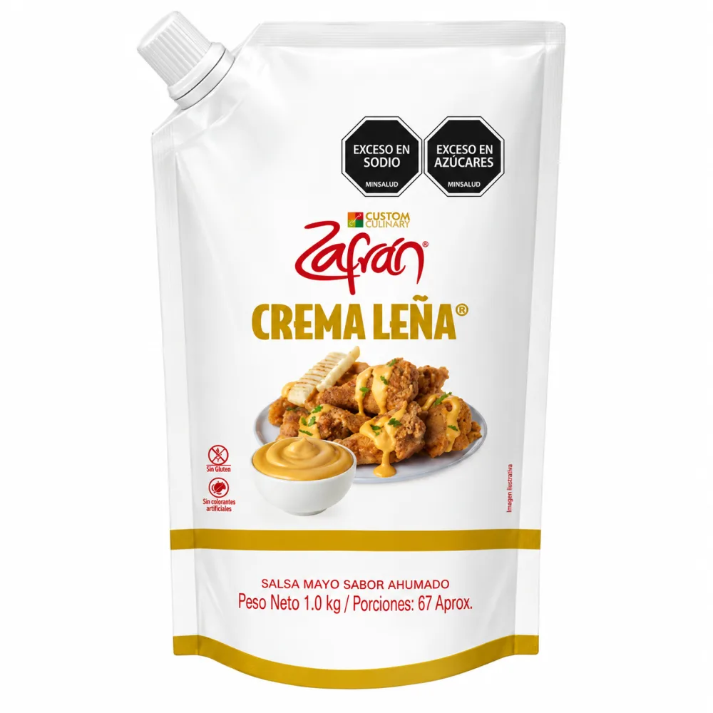 CREMA DE LEÑA ZAFRAN X 1000G