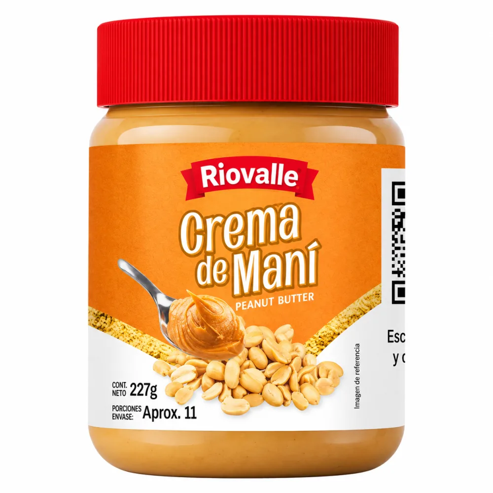 CREMA DE MANI RIOVALLE X 227 G