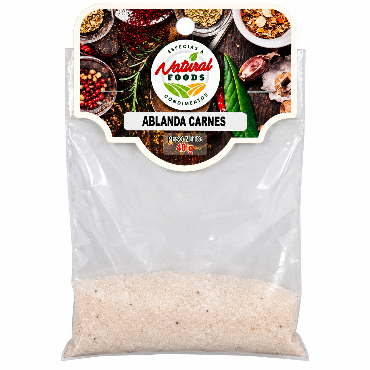 ABLANDA CARNES NATURAL FOODS X 40 G