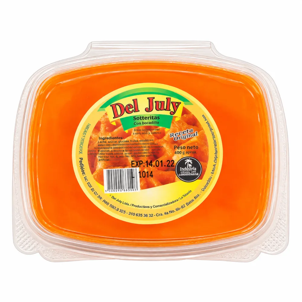 CREMA SOLTERITA DEL JULY X 500 G