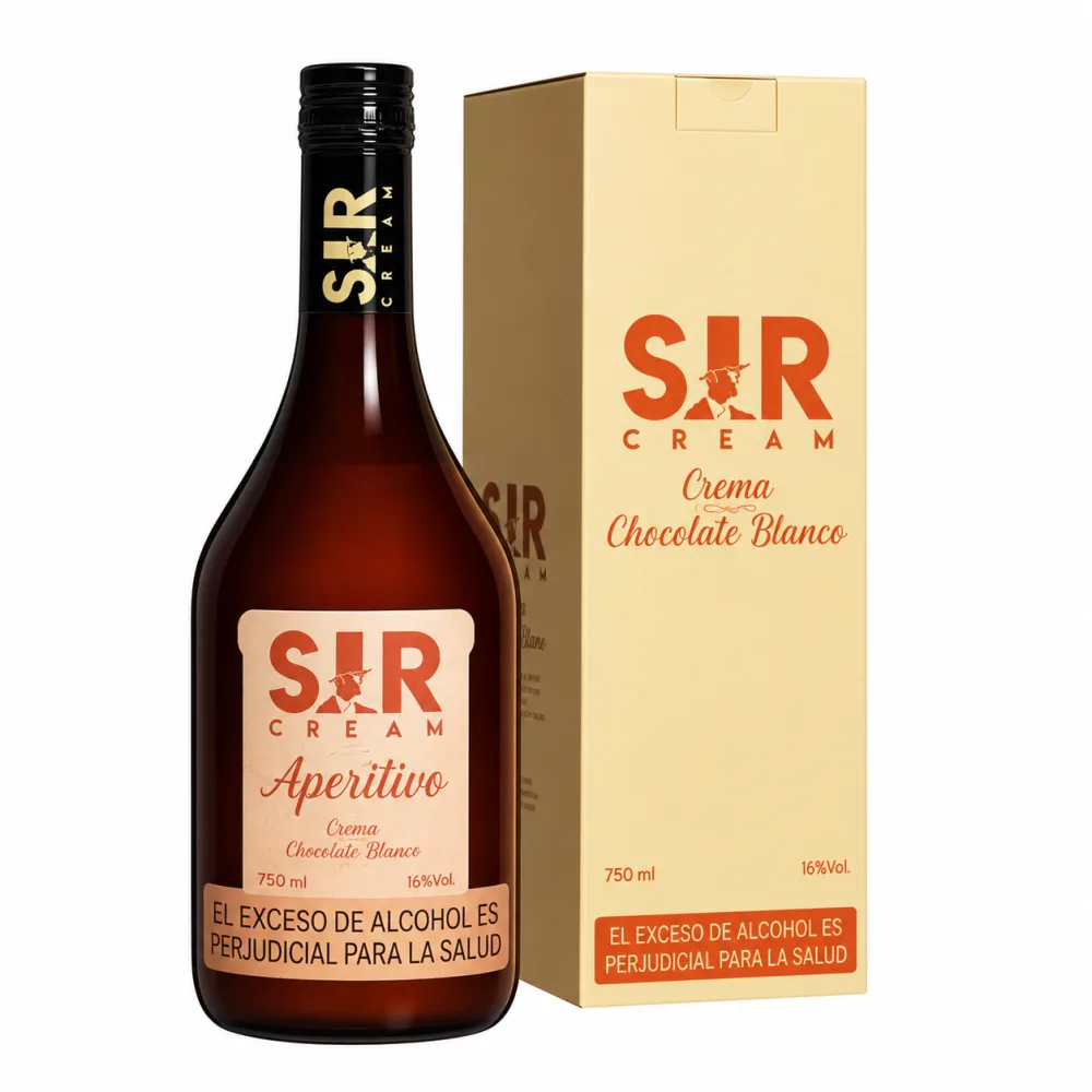 CREMA WHISKY SIR CREAM CHOCO/BCO *750ML