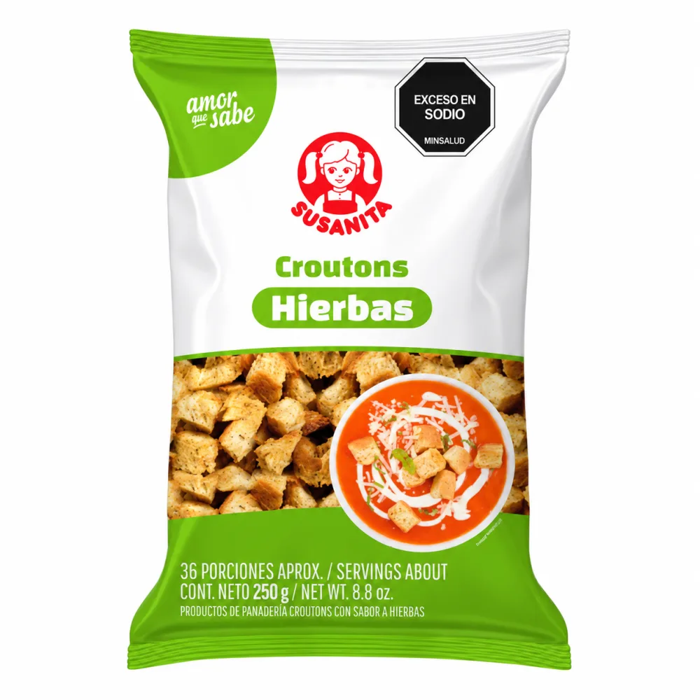 CROUTONS SUSANITA HIERBAS X 250G