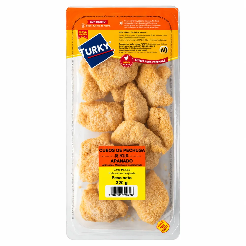 CUBOS POLLO TURKY X 320G