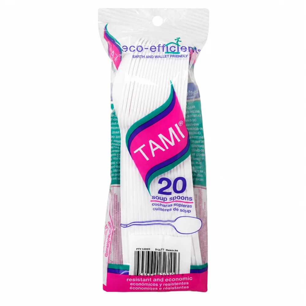 CUCHARA TAMI BCO X 20