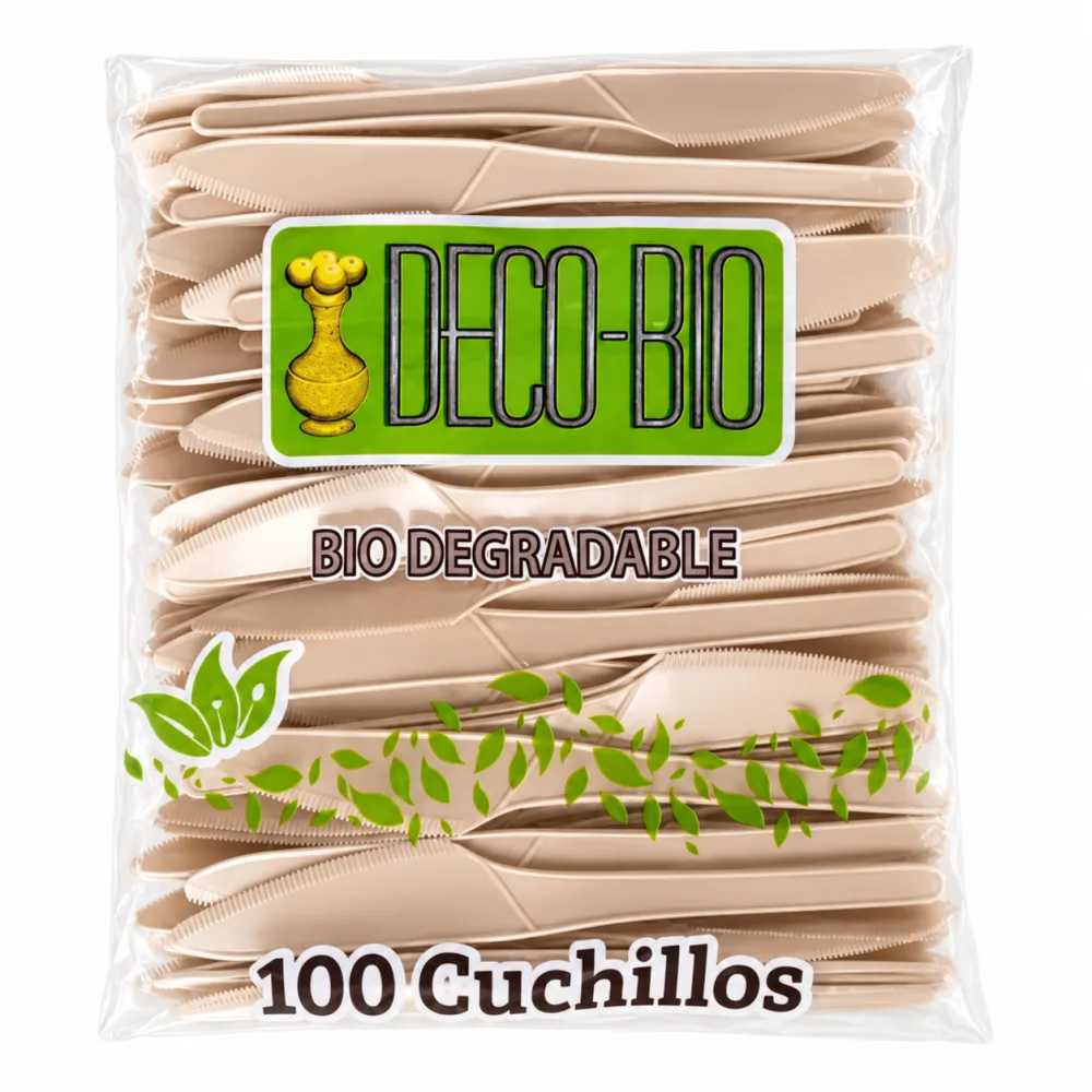 CUCHILLO GDE BIO X 100 UND
