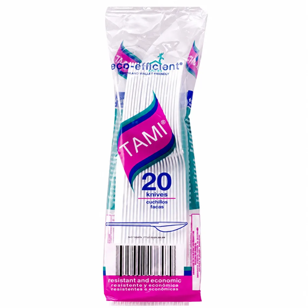 CUCHILLO TAMI BCO X 20