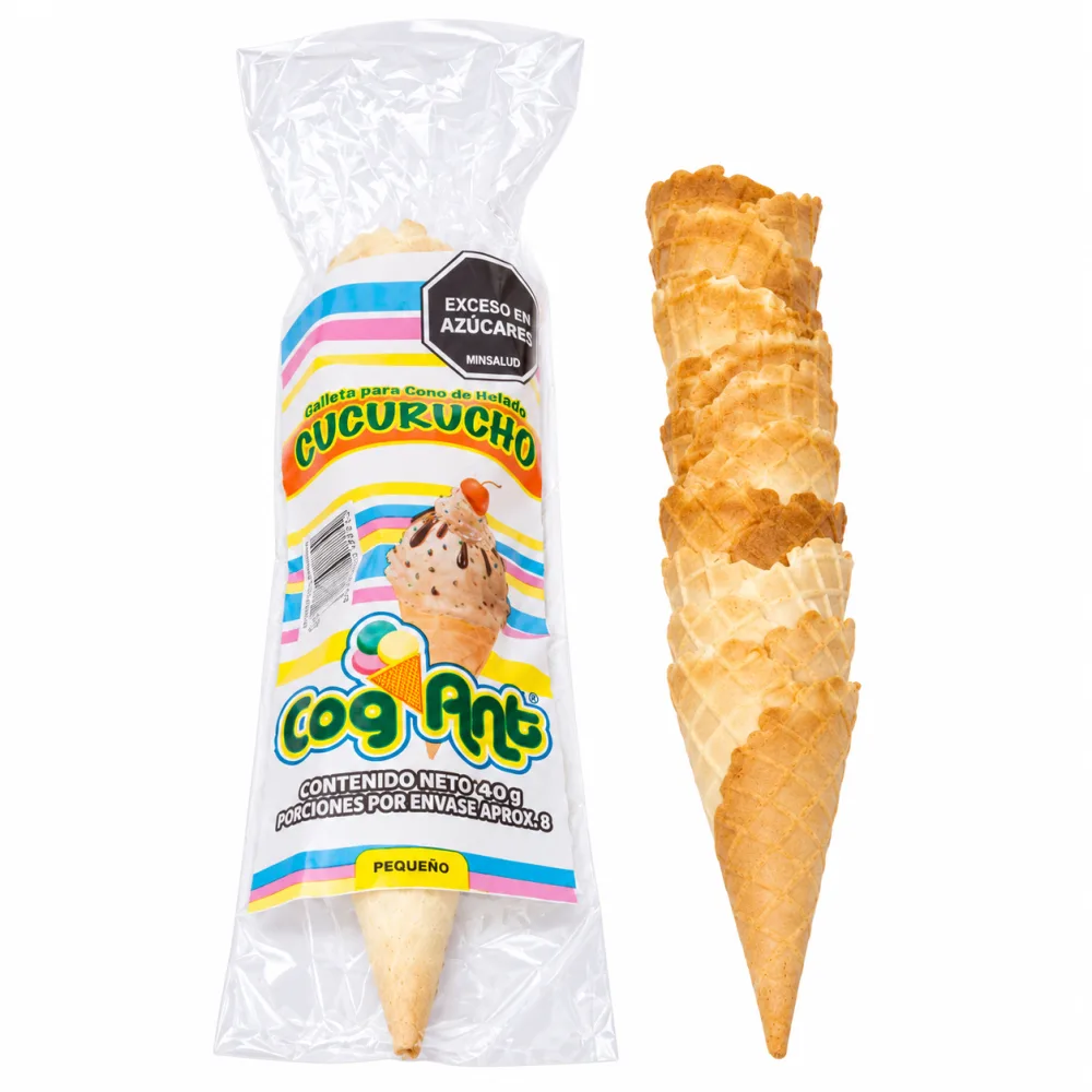 CUCURUCHO PQÑ COG ANT X 10 UND