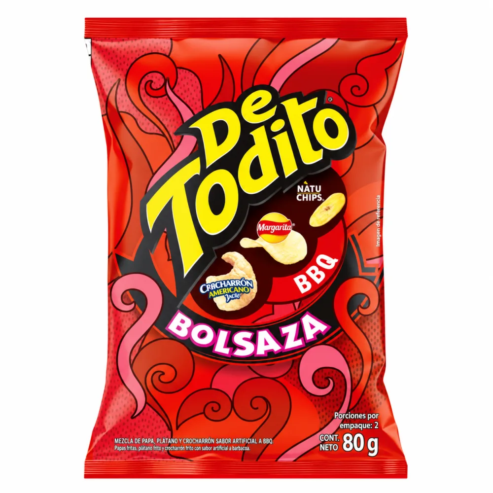 DETODITO BBQ BOLSAZA X 80 G