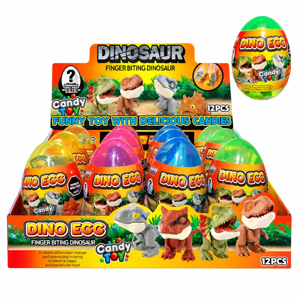 DINOSAURIO HUEVO*12 EGGS SWEETS