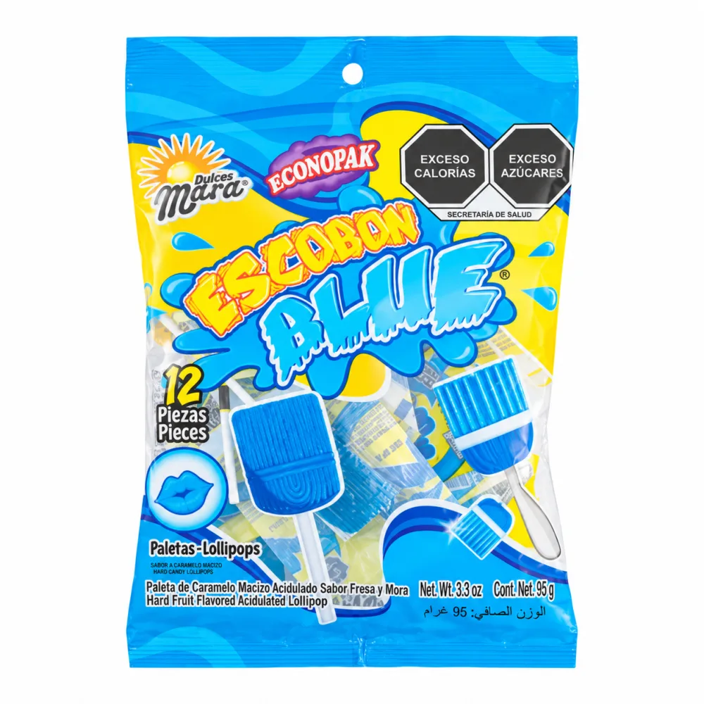 ECONOPACK ESCOBON BLUE X 12 UND