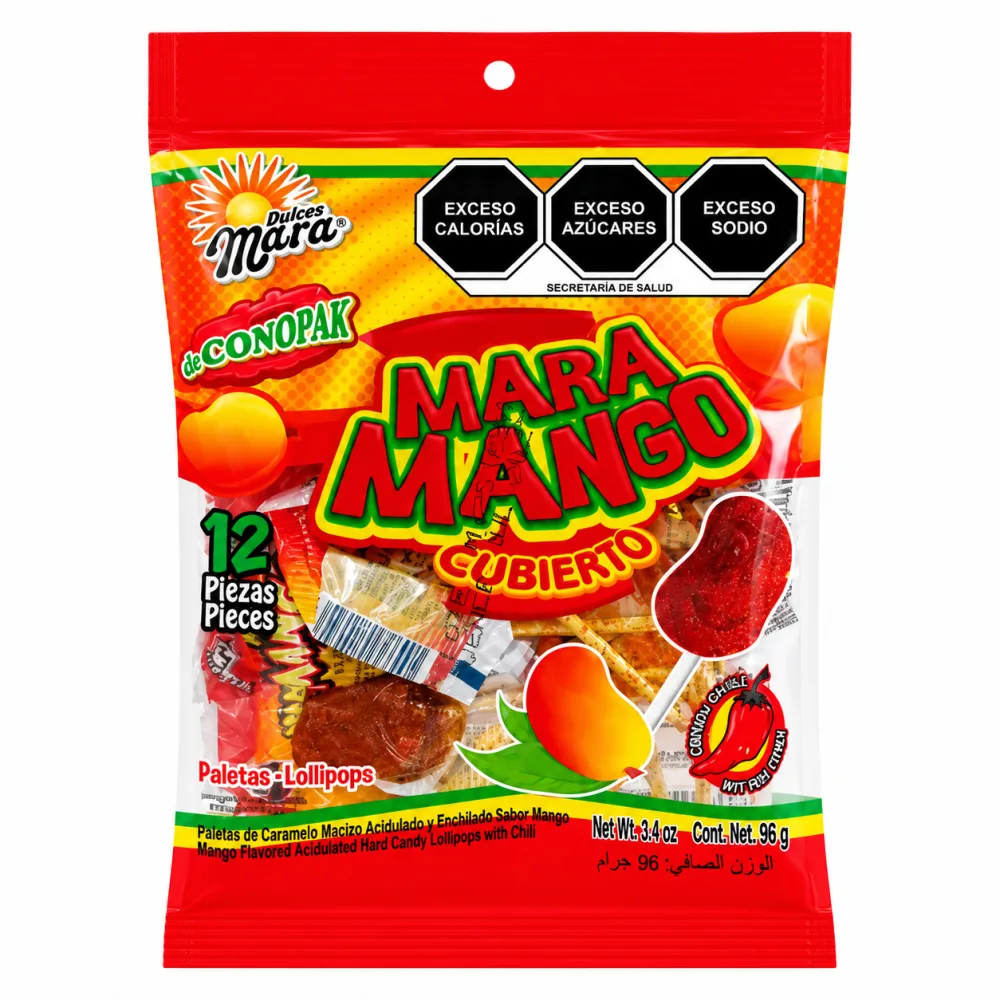 ECONOPACK MARA MANGO CHILE X 10 UND