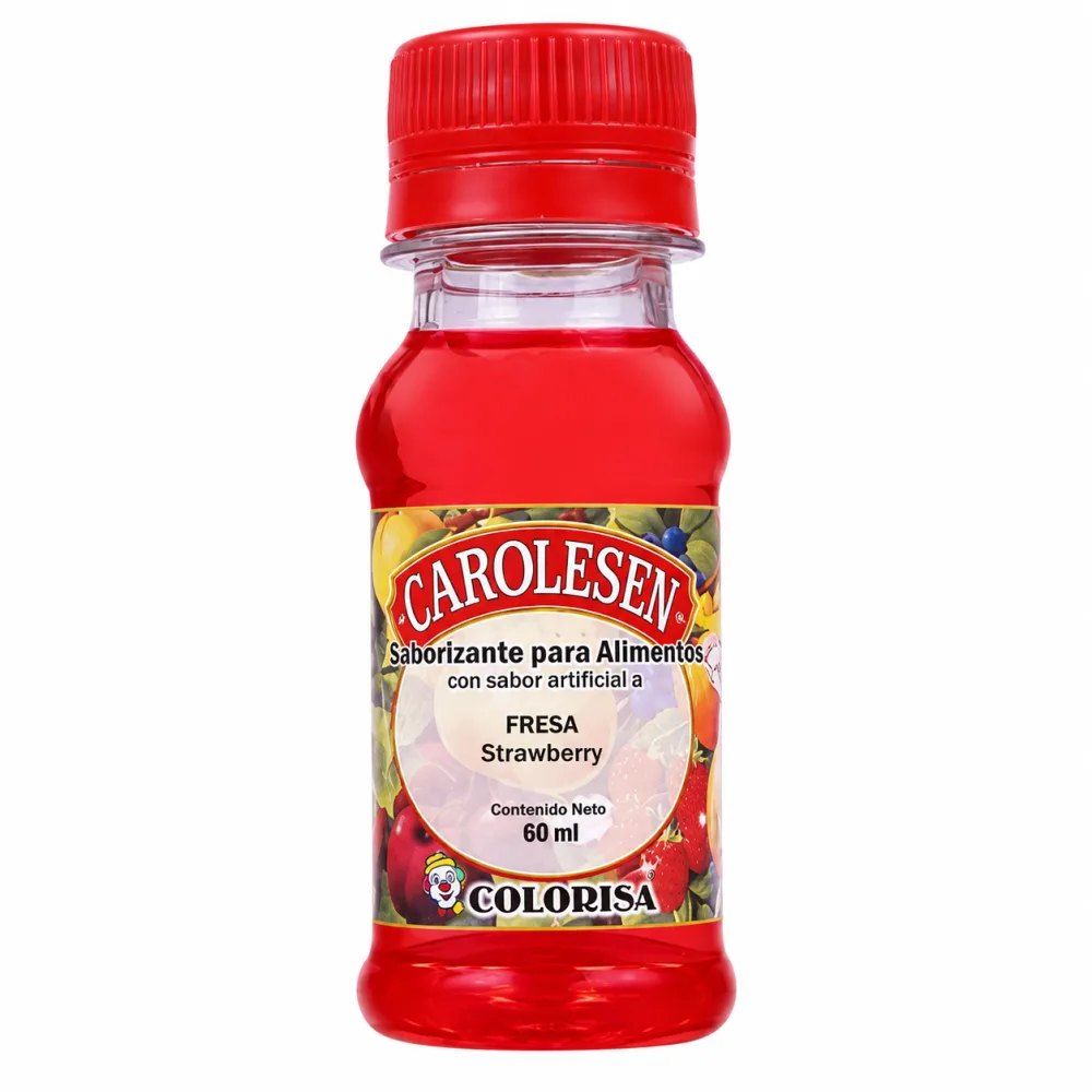 ESENCIA CAROLESEN FRESA X 60 ML
