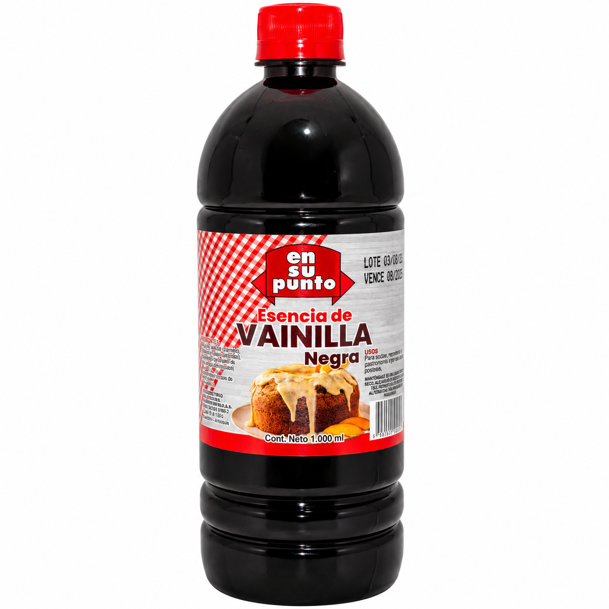 ESENCIA VAINILLA NEGRA EN SU PUNTO X 1000