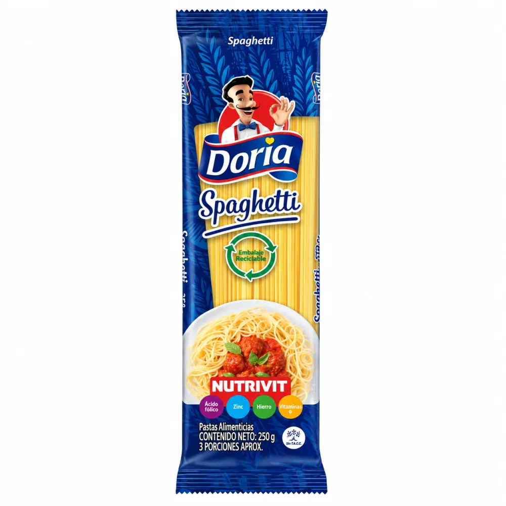 ESPAGUETTI DORIA X 250 G