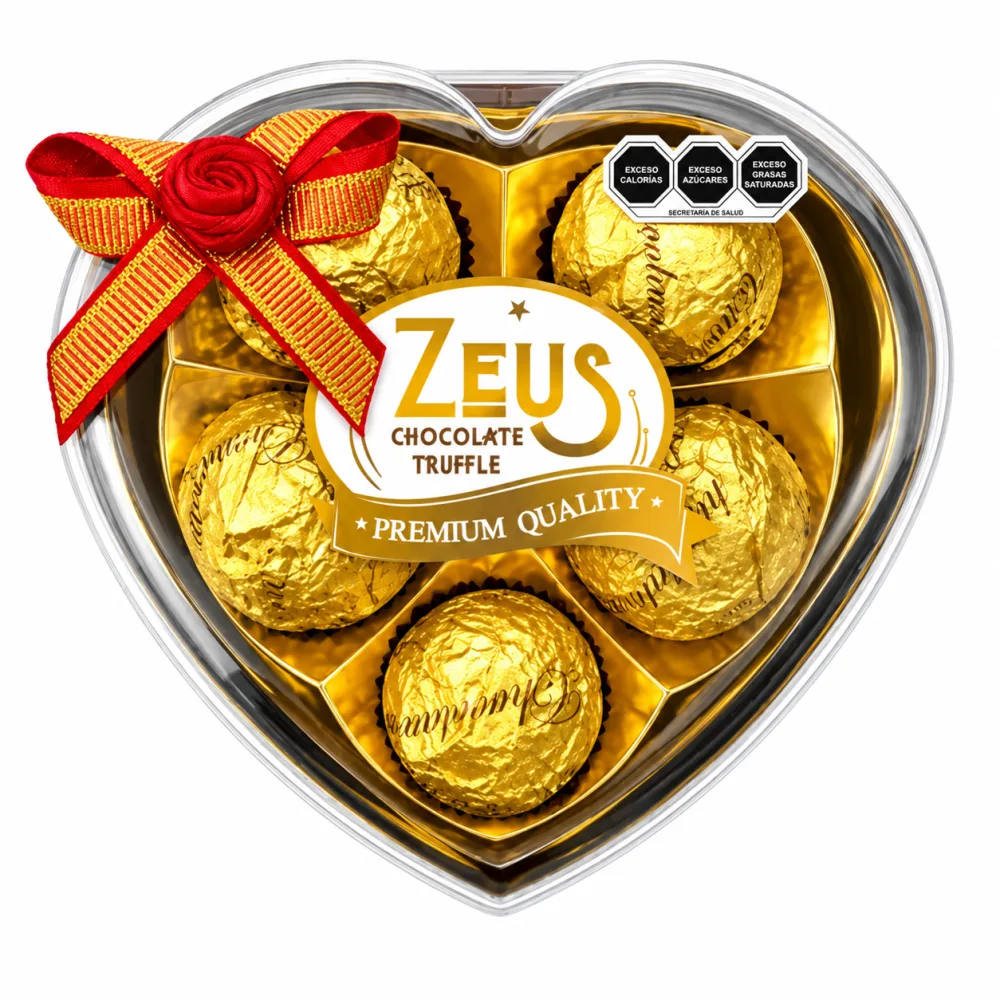 ESTUCHE ZEUS CORAZON X 5