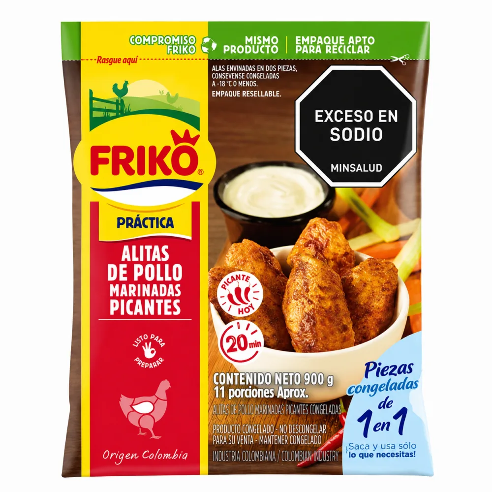 ALITAS PICANTES FRIKO X 900G