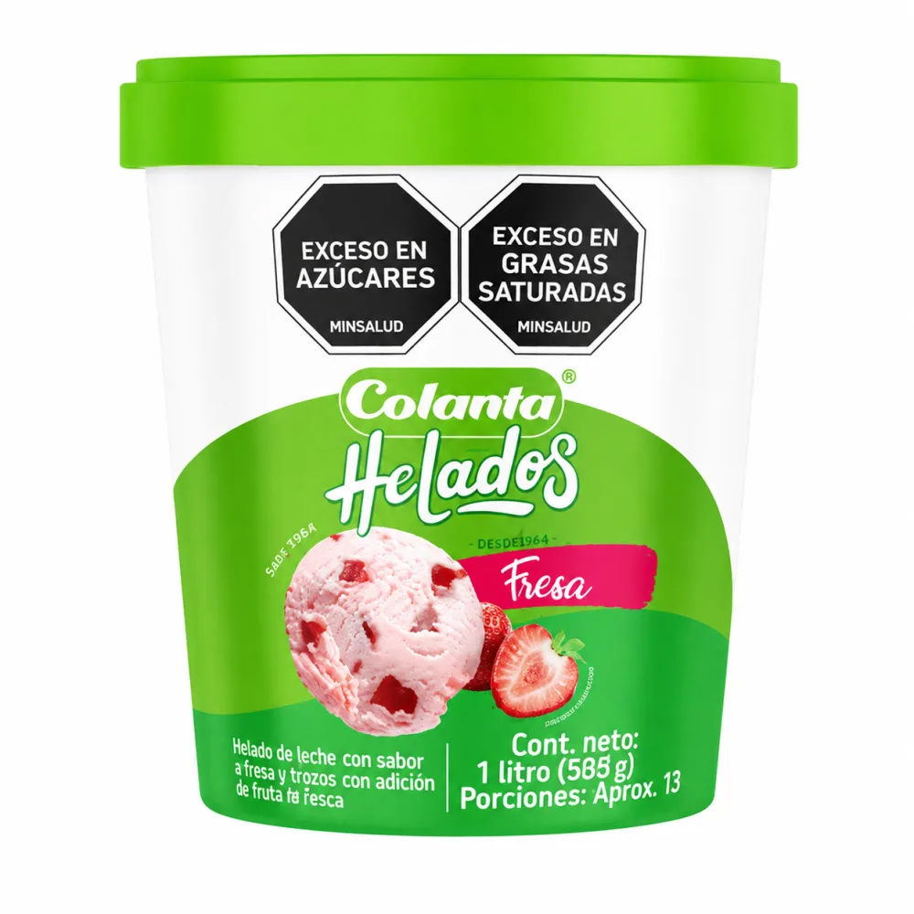 FRESA 1LT HELADO COLANTA